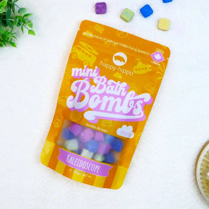 Happy Hippos Bath Mini Bath Bomb Bag