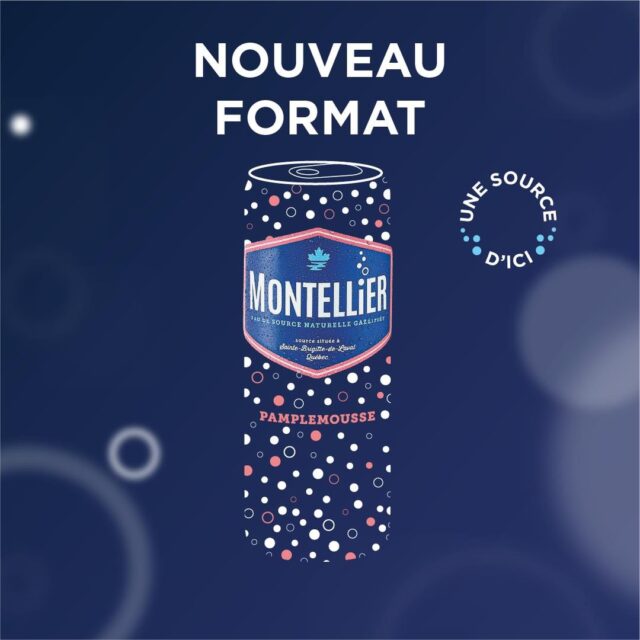 Montellier Sparkling Water Can