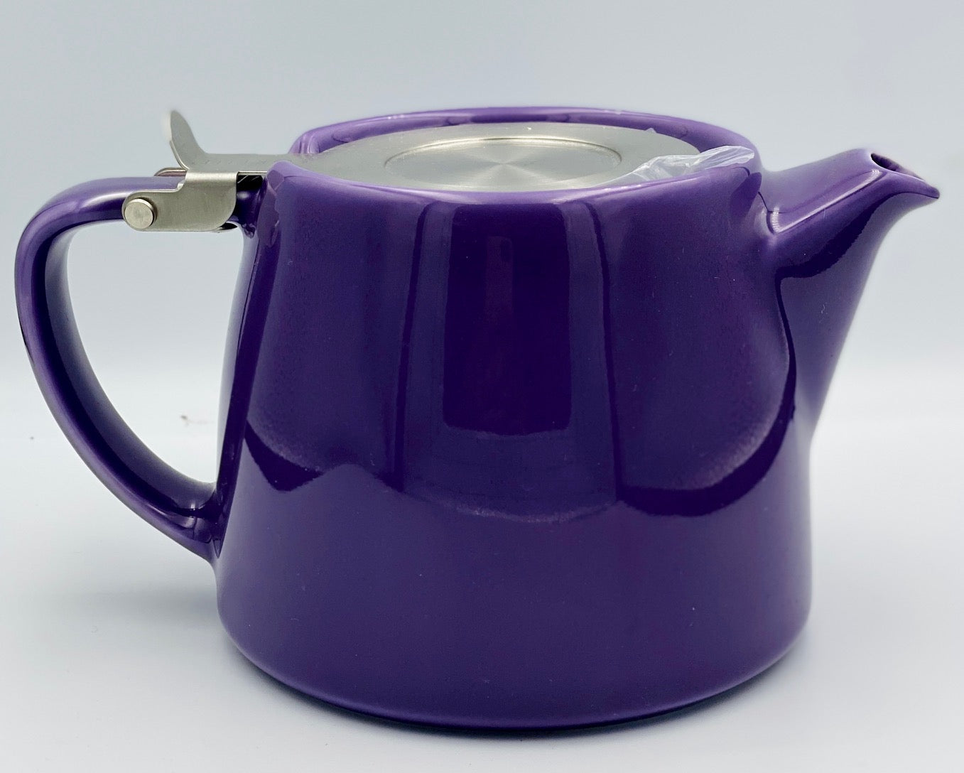 Stump Teapot with Lid and Removable Strainer