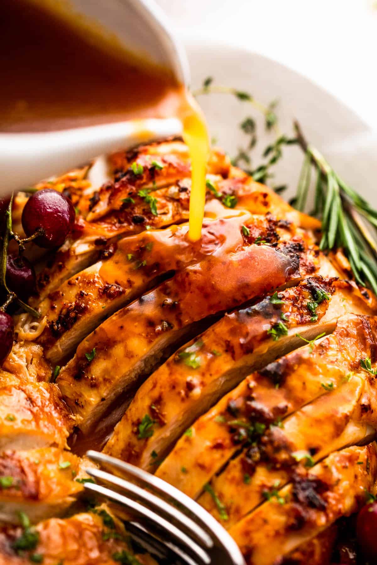 Sliced Turkey Dinner, Full Meal