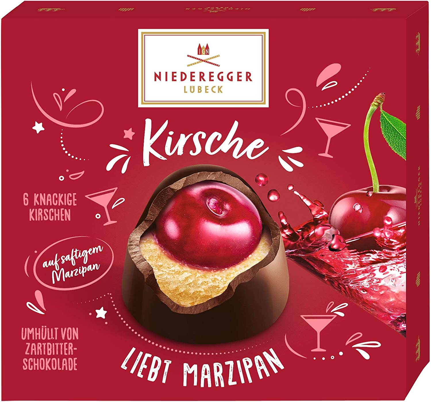 Niederegger Kirsche (Marzipan and Cherry)