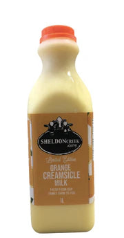 Sheldon Creek Dairy Orange Creamsicle Milk