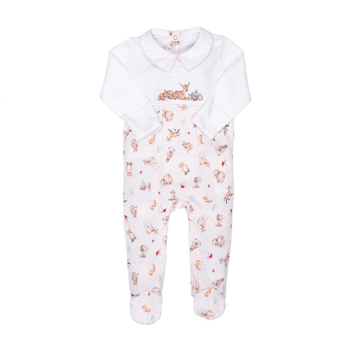 Wrendale Baby Little Forests Sleepsuits